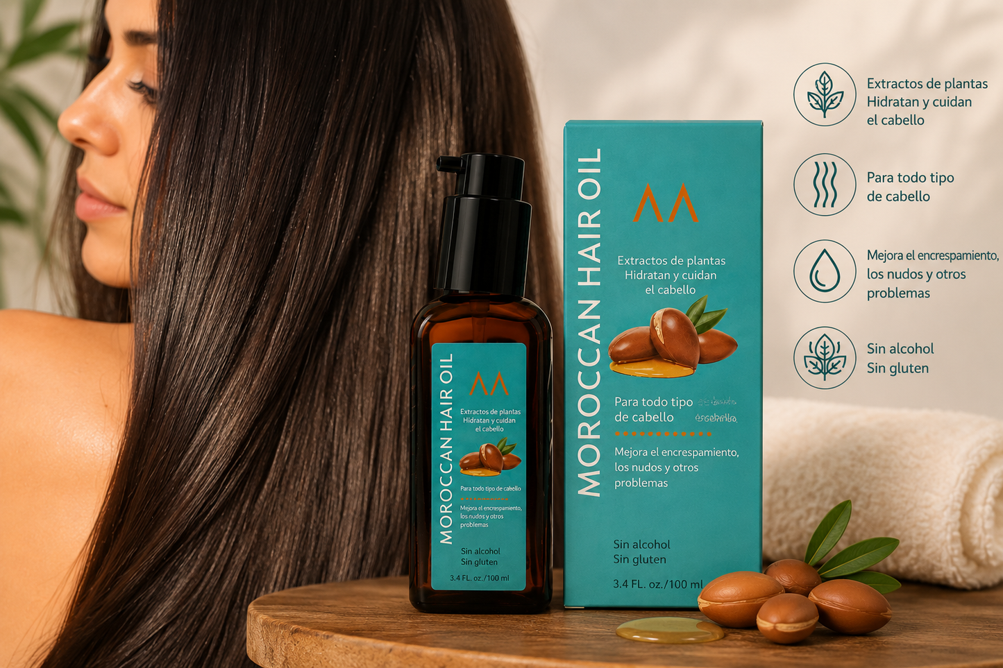 Moroccanoil – Tratamientos Capilares con Aceite de Argán 100ml